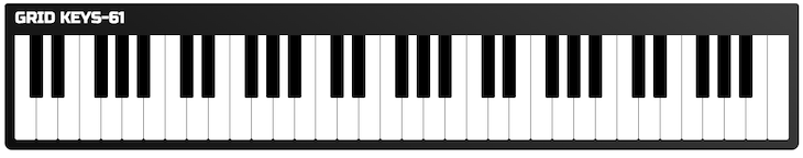 61 Key Variant Of Virtual Piano