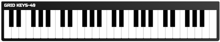49 Key Variant Of Virtual Piano