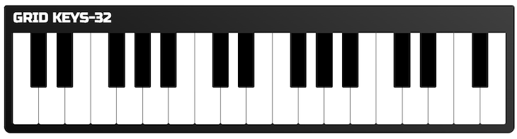 32 Key Variant Of Virtual Piano