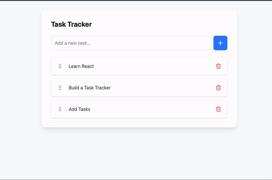 adding motion to task tracker