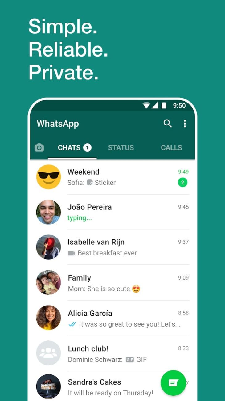 Whatsapp Example
