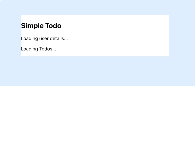 react suspense demo app