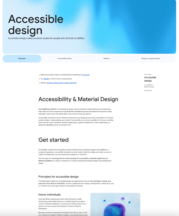 Accessible Design