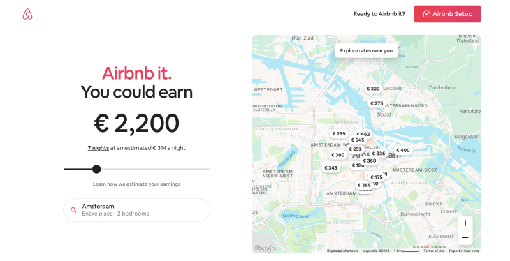 Airbnb Landing Page