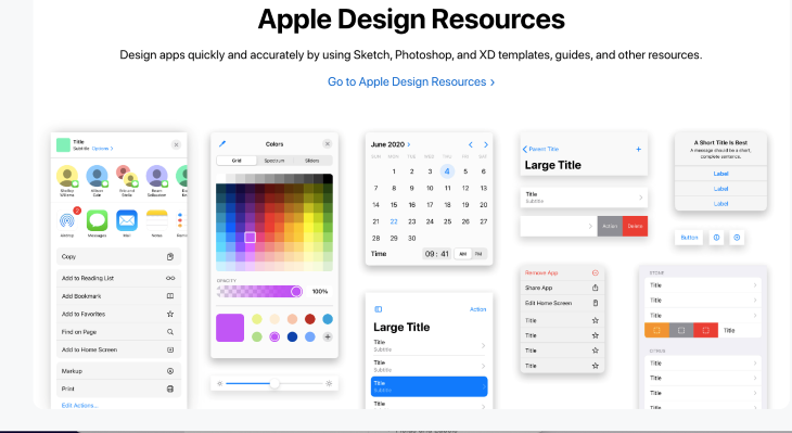 Apple Design Resources