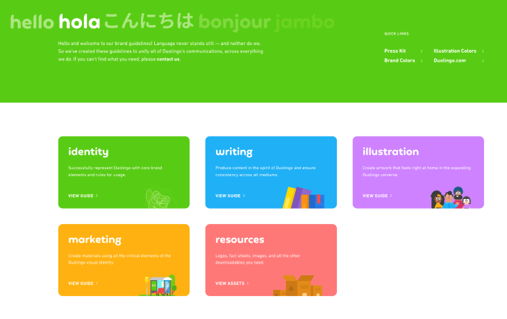 Duolingo Brand Guidelines