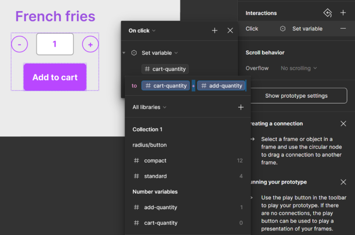French Fries Cart Quantity