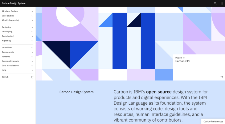 IBM Carbon Design System