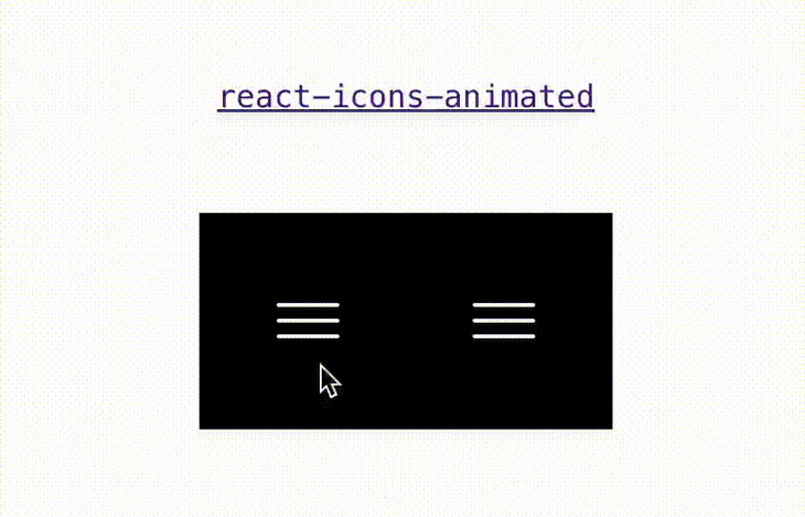 react-icons-animated icons