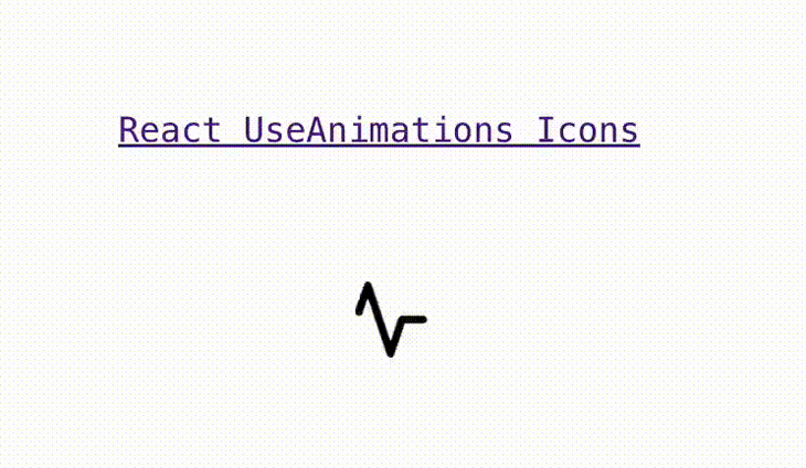 React UseAnimation dynamic icons