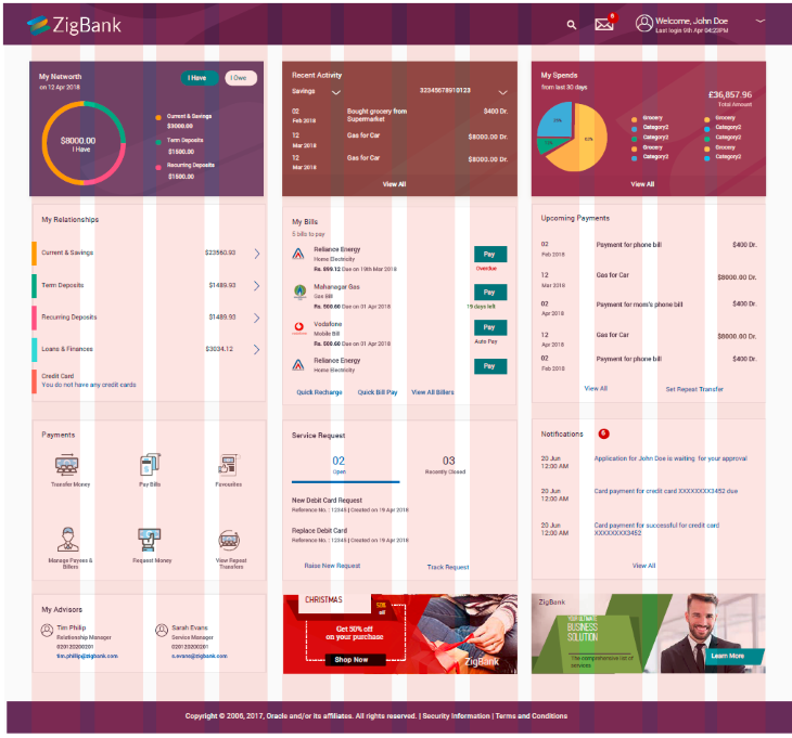 ZigBank Example