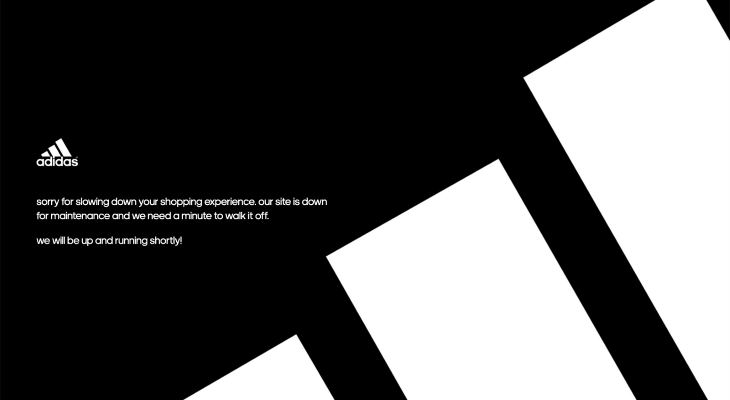 Adidas 404 Page