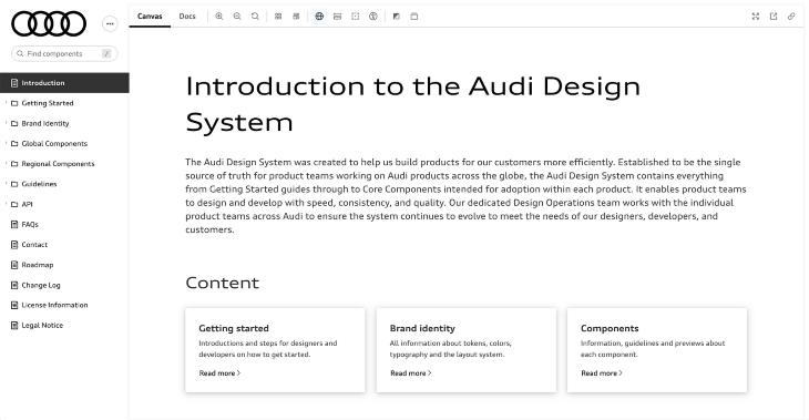 Audi Design System