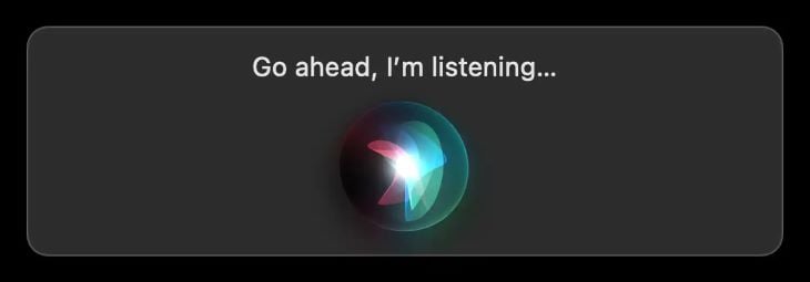 Siri Listening