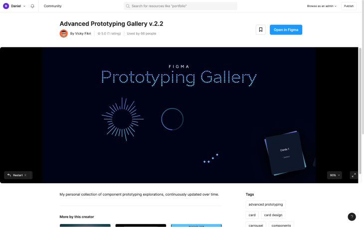 Advanced Prototyping Gallery