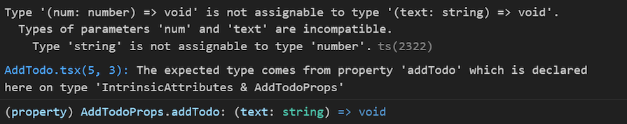 Compile-Time Error When You Try To Pass An Incorrect Prop Type