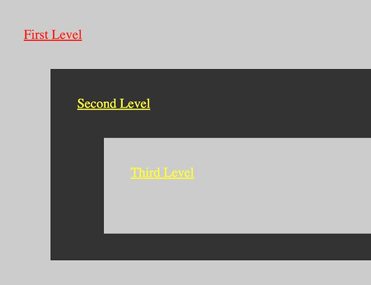 CSS @scope demo