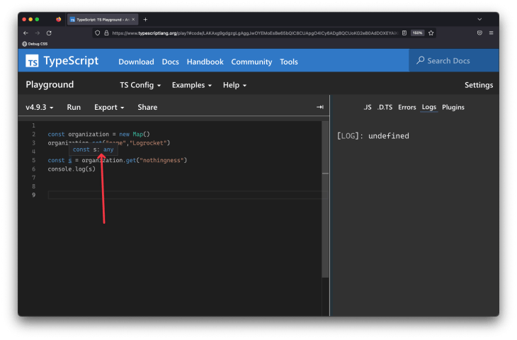 typescript dynamic property assignment