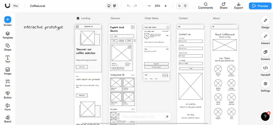 Interactive Prototype