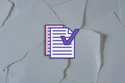 Two Documents with a Checkmark