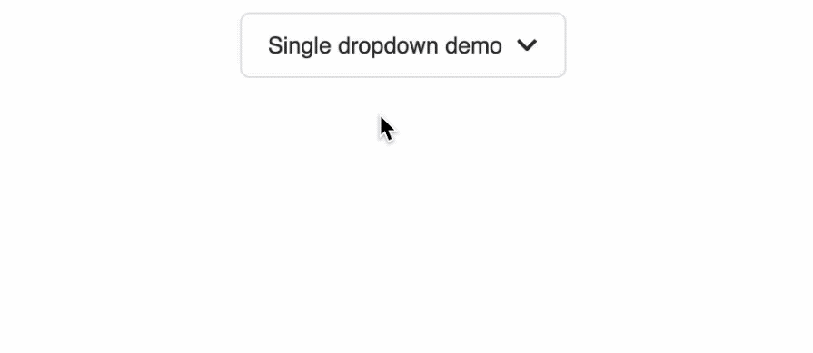  Creating A Basic Dropdown Menu Component In Demo