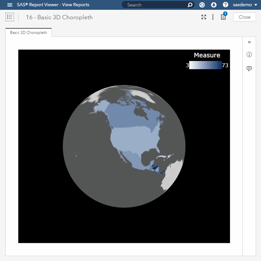 Demo Showing A 3D Globe Created Using D3 Js