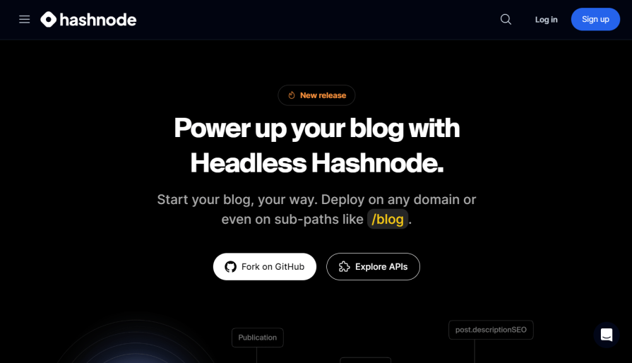 Hashnode Cms Homepage