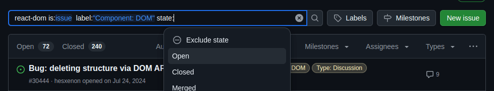 Query Syntax-Based Search