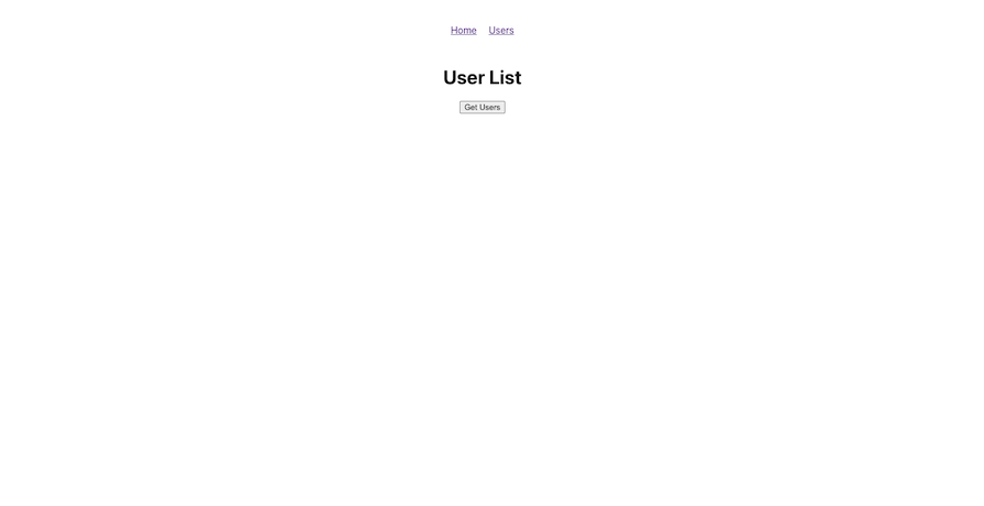 Basic User List