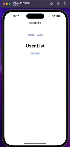 IOS User Page