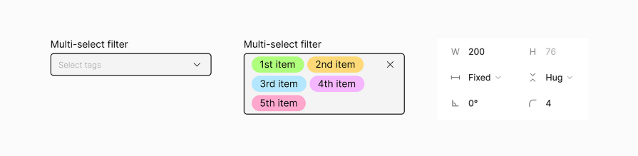 Multi-select Filter