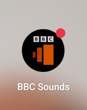 Notification Symbol on BBC Sounds App