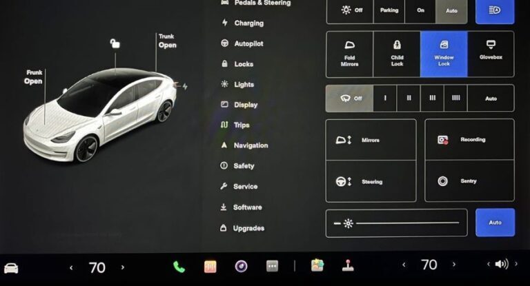 Tesla Setting Setting the stage: Designing settings screen UI - LogRocket Blog