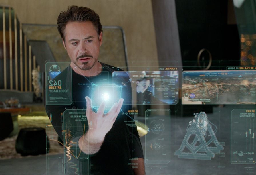 Holographic Interfaces in The Avengers