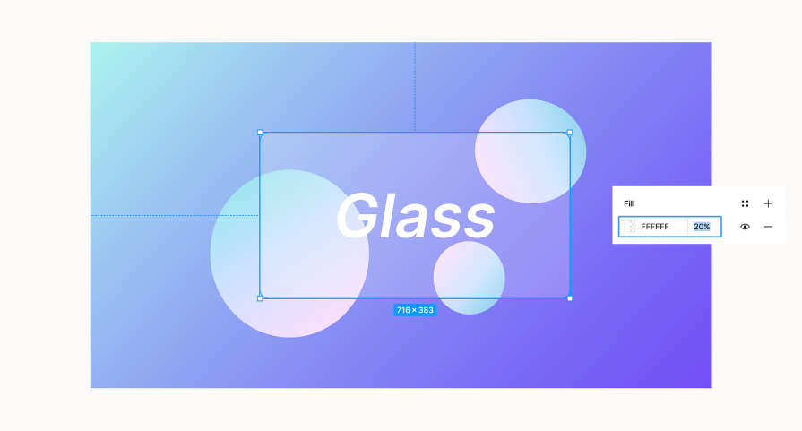 Opacity for Glass Object