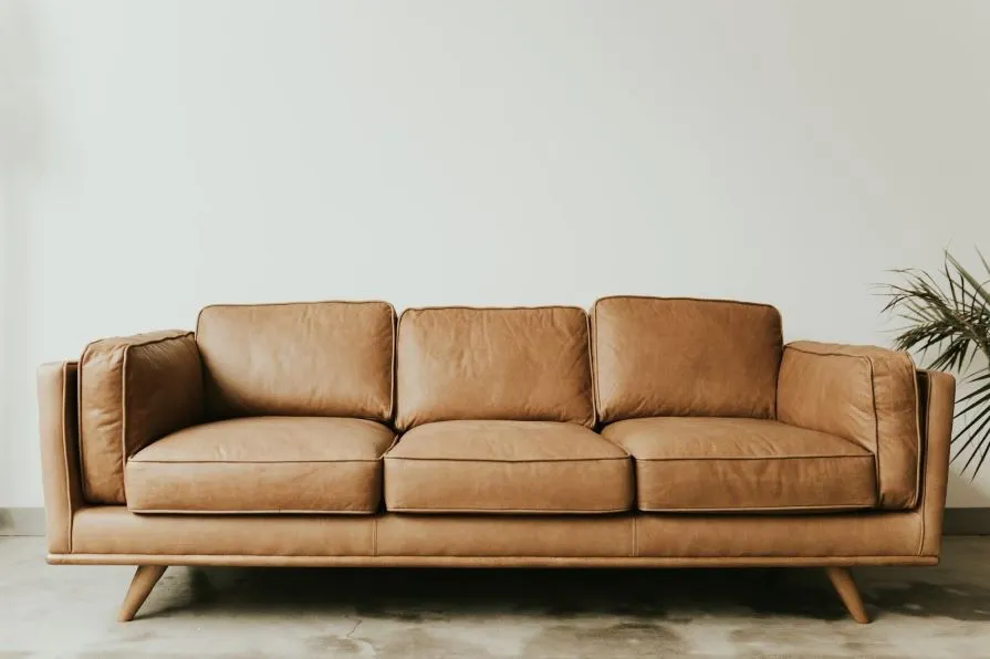 Unsplash Photo of Brown Couch