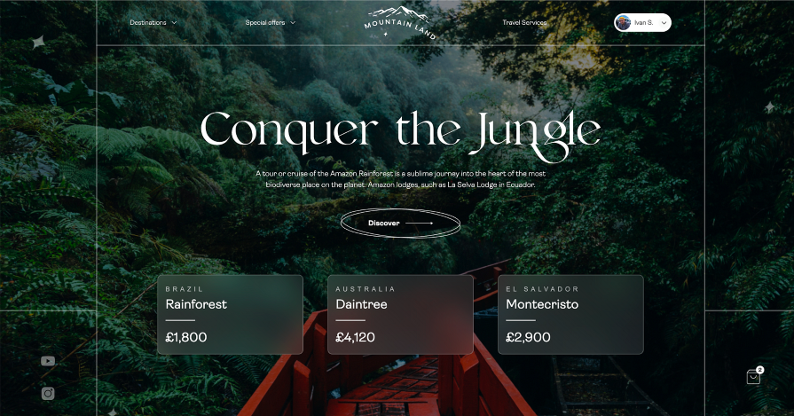 Visual Hierarchy on Conquer the Jungle