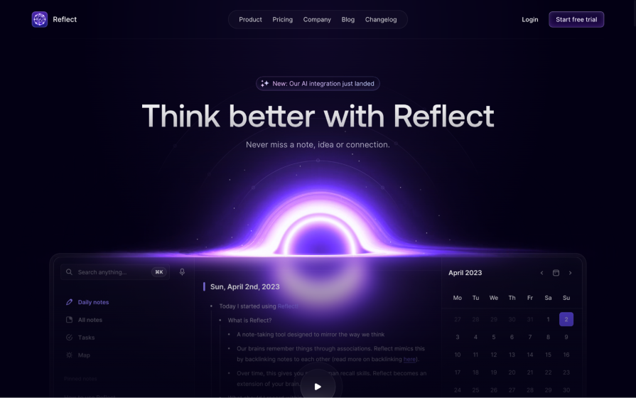 Reflect Website