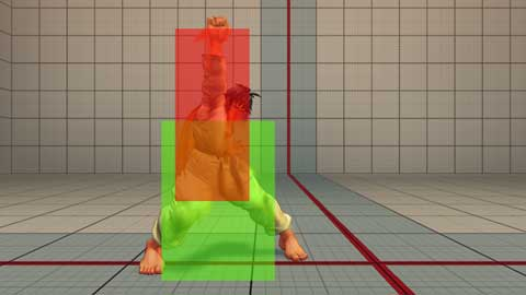 Hitbox of Video Game Character