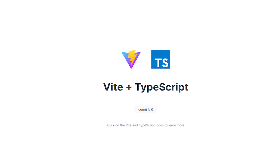 Vite Template Page