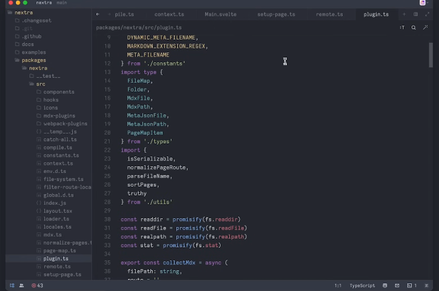 Screenshot Of The Zed Code Editor In Use
