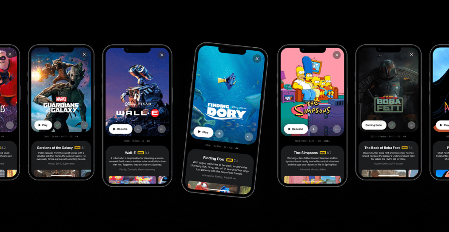 Disney Plus App Redesign