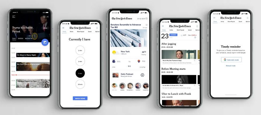 New York Times App Redesign