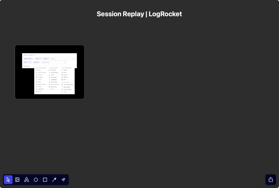 Session Replay with LogRocket
