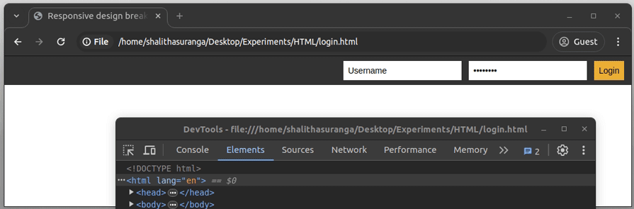 Opening Chrome Device Mode From DevTools