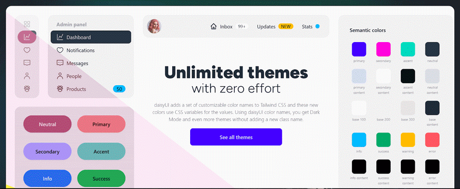 daisyUI adoption guide: Overview, examples, and alternatives ...