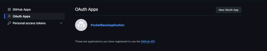 Github Developer Settings Open To Tab For Oauth App Setup