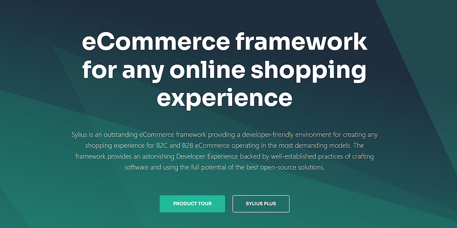 Sylius Ecommerce Framework