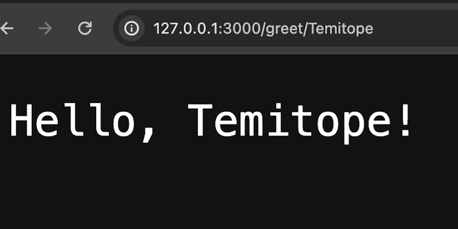 Custom Route In Gin Reading Hello Temitope