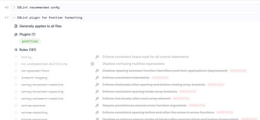 Demo Showing How Eslint Config Prettier Package Eventually Disables Eslint Code Formatting Rules To Avoid Conflicts With Prettier